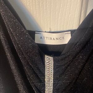 Attirance Black Sparkle Dress